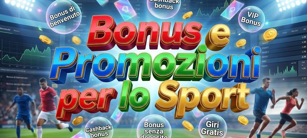 Bonus e promozioni per lo sport